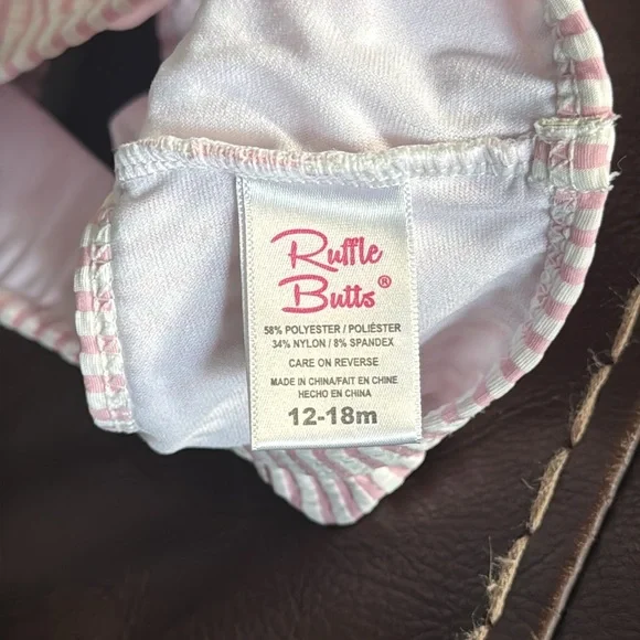 3 Bathing Suits Ruffle Butts and Wonder Nation 12-18 month and 2T BUNDLE - Picture 6 of 16